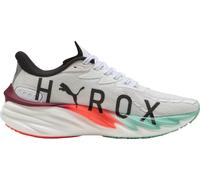 PUMA x HYROX Velocity Nitro™ 4 Running Shoes Women, White/Mint Melt/Glowing Red, size 6.5