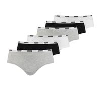 Puma Women's Iconic Hipster, 6 Pack - Soft Cotton Stretch, ECOM