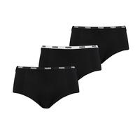Puma Women's Iconic Mini Shorts, 3 Pack - Soft Cotton Stretch