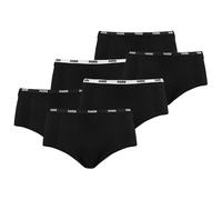 Puma Women's Iconic Mini Shorts, 6 Pack - Soft Cotton Stretch
