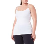 PUMA Women's Iconic Racer Back Tank Top 1P Underwear, White, M