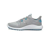 PUMA Women's Ignite Fasten8 Golf Shoe, High Rise Puma Silver Scuba Blue, 3.5 UK