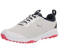 PUMA GOLF Men's Fusion Pro Golf Shoe, Puma White-puma Navy-for All T, 12