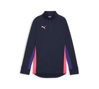 PUMA Women's Individualblaze 1/4 Zip Top Sweatshirt, Club Navy-Dark Amethyst Aw24, XS