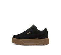 Puma Womens Karmen 2.0 Idol Suede Trainers, Black, Size 3, Women Black