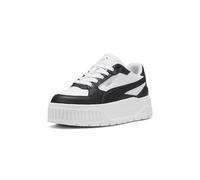 PUMA Women's Karmen II Idol Sneaker, Puma White, Black, Silver, 5 UK
