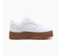 PUMA Women's Karmen Ii Idol Sneaker, Puma White-puma White-puma Gold, 7.5 UK