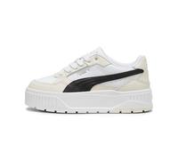 PUMA Women's Karmen II Idol Sneaker, White Black-Alpine Snow, 3.5 UK