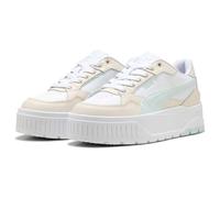 PUMA Women's Karmen II Idol Sneaker, White-Peaceful Blue-Alpine Snow, 5 UK