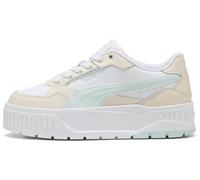 PUMA Women's Karmen II Idol Sneaker, White-Peaceful Blue-Alpine Snow, 6 UK