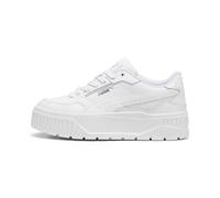 PUMA Women's Karmen II Idol Sneaker, White White Silver, 7 UK