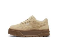 PUMA Women's Karmen II Idol Sneakers, Suede-toasted Almond-toasted Almond, 9.5