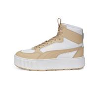 PUMA Women's Karmen Rebelle Mid Sneaker, White, 5.5 UK