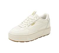 PUMA Women's Karmen Rebelle Sneaker, Warm White Team Gold, 7.5 UK