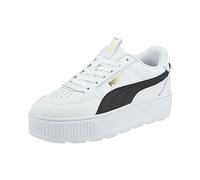 PUMA Women's Karmen Rebelle Sneaker, White/Black, 8 UK