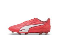 Puma Womens KING PRO FG/AG Football Boots - Red Leather - Size UK 4