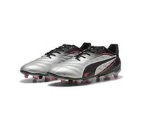 Puma Womens KING PRO FG/AG Football Boots - Silver - Size UK 5