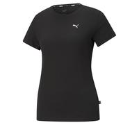 Puma Womens/Ladies Small Logo T-Shirt (Black) Cotton - Size X-Small