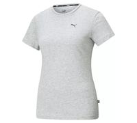 Puma Womens/Ladies Small Logo T-Shirt (Grey) Cotton - Size Large