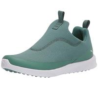 PUMA Women's Laguna Fusion Slip-on Golf Shoe, Blue Spruce Silver, 5 UK