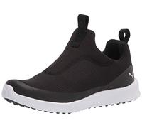 Puma Women's Laguna Fusion Slip-on Golf Shoes, Black/Silver, 3.5 UK