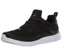 PUMA Women's Laguna Sport Golf Shoe, Black/White, 4 UK