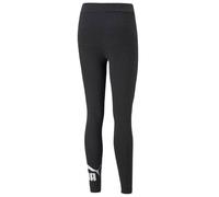 PUMA Women's Essentials Logo Leggings, Dark Gray Heather, Large