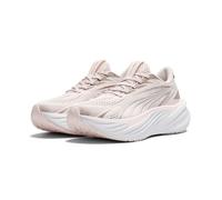 Puma Womens Maxima Pro Lace Up Sneakers Shoes Casual - Off White, Jasmine Flower-Rose Latte-Puma Silver, 5.5
