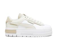 PUMA Womens Mayze Crashed Platform Sneakers Shoes Casual - White, Puma White, 8.5