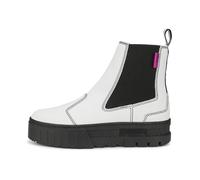 Puma Womens Mayze Pop Chelsea Boot - White - Size UK 4