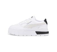 Puma Womens Mayze Stack Soft Winter Platform Sneakers Shoes Casual - Black, White, 3.5 UK