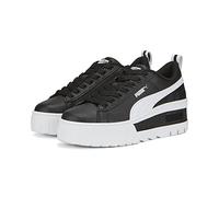 Puma Women's Mayze Wedge WNS Track Shoe, Black/White, 5 UK