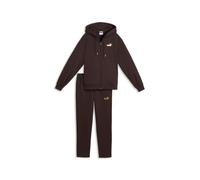 PUMA Women's Metallic Hooded Standard Sweat Suit Fl Op Knitted Suits (pack of 1)