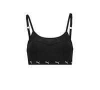 Puma Womens niet-voorgevormde bh top zwart - Black Polyamide - Size Medium