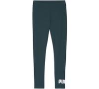 Puma Womens No. 1 Logo Leggings in Green Terrain - Size 8 UK