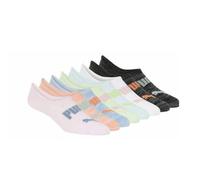 Puma Women's No Show Sneaker Socks 8 Pack, Multicolor, One Size