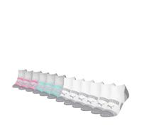 PUMA Women's No-Show Socks Repreve 12 Pack Multipack (UK, Numeric, 2.5, 5, Regular, Regular, 12, White)