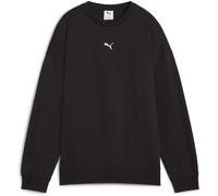 Puma Womens Oversized Sweatshirt in Black - Size 8 UK