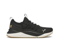 PUMA Womens Pacer Future Web Lace Up Sneakers Shoes Casual - Black, Black, 3.5 UK