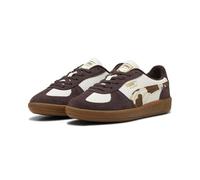 Puma Palermo Cow Shoes Brown White Women - 39