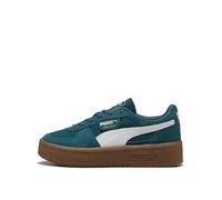 Puma Women's Palermo Elevata Trainers - Dark Green, Green, Size 7, Women Green