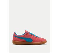 PUMA Women's Palermo Sneakers - Peach Frost/Tropical Blue - UK 4 - Pink