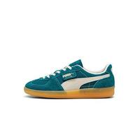 Puma Women's Palermo Vintage - Turq/White, Blue, Size 4, Women Blue