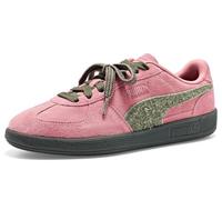Puma Womens Palermo Winter-Ready Shoes, Dusky Rosewood-Dark Olive, 6.5