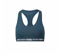 Puma Women's Plain Everyday Bra - blue - XS