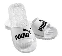 PUMA Unisex Adults' Purecat Slides, White Deluxe, 7 UK