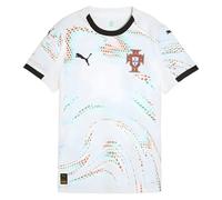 PUMA Women's Portugal Away Football Shirt, Size M White