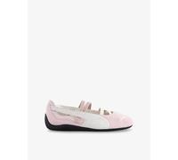 Puma Womens Puma Speedcat Ballet Suede Low-Top Trainers Whisp Of Pink 7.5