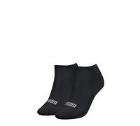 PUMA Women's Puma Women's Sneaker - Trainer (2 Pack) Socks, black, 4 8 UK