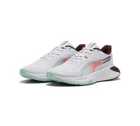 PUMA Women's PWR Hybrid TR WNS Cross Trainer, White-Ruby Shimmer-Mint MELT-Glowing RED, 6 UK
